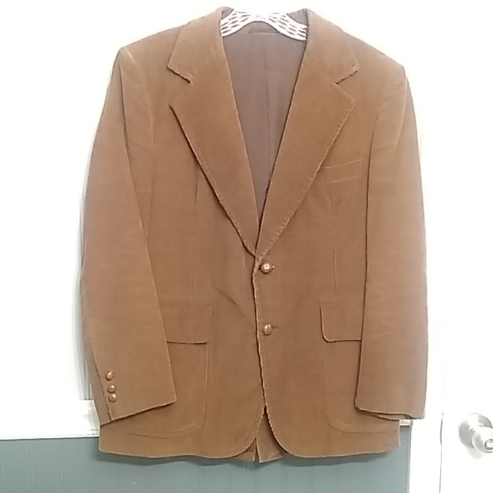 MENS brown corduroy blazer